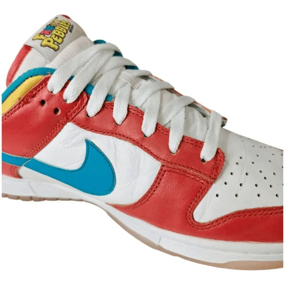 NIKE Dunk Low QS 'Lebron James Fruity Pebbles' Sneakers Size 10